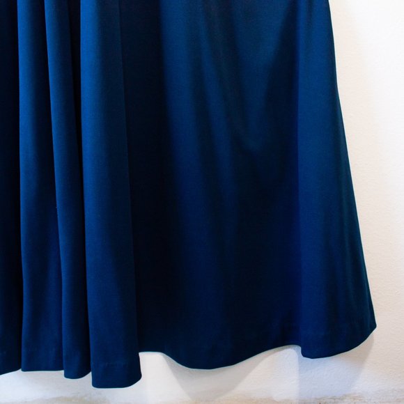 blue evening gown, floor length dress - Picture 7 of 7